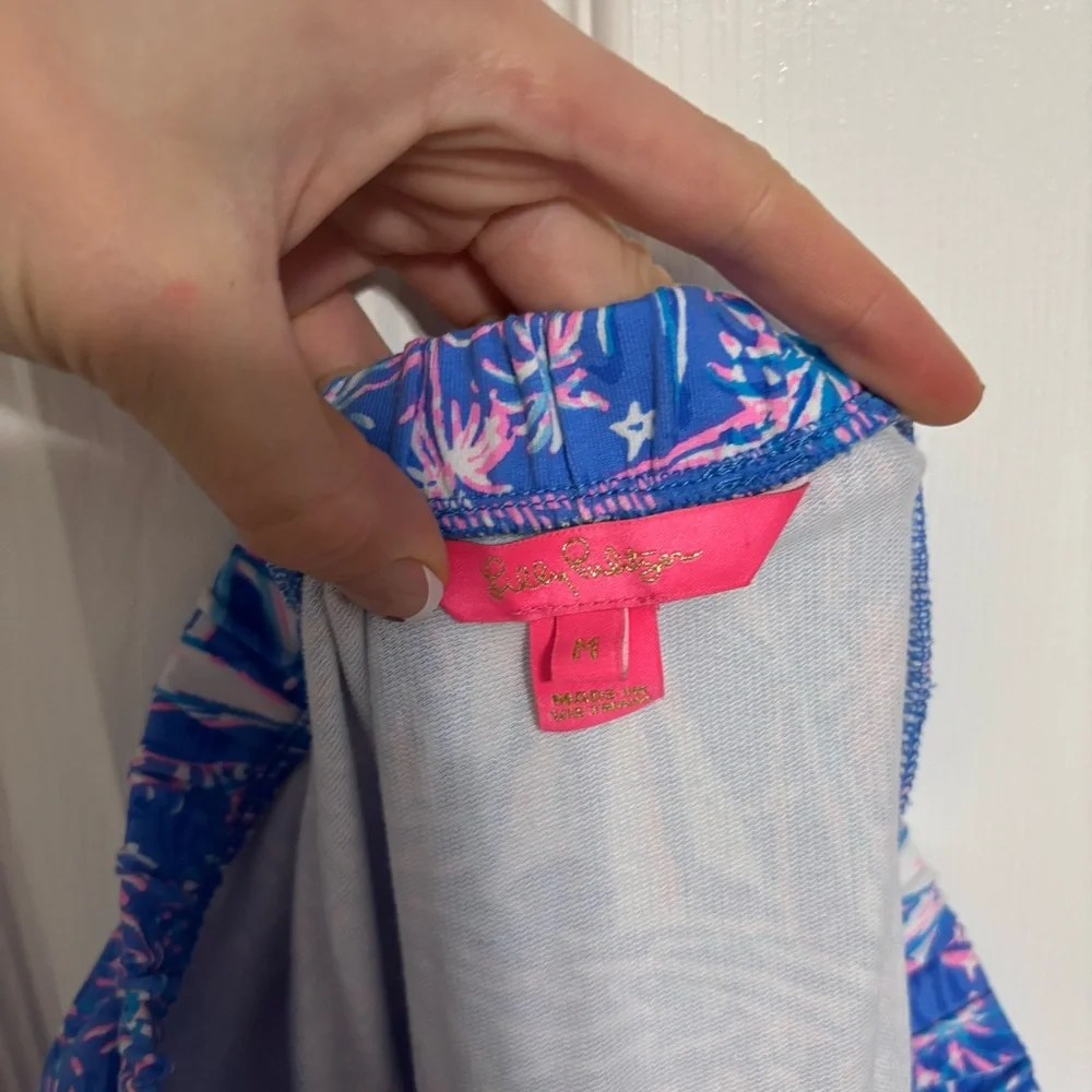 Lilly Pulitzer Strapless Floral Romper - Picture 7 of 7